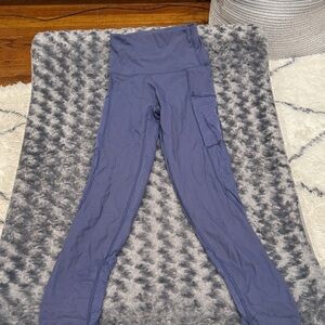 Aerie Blue High-Waisted Leggings